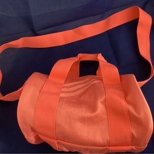 Fluo Pink Bright Adidas Mini Duffle Nylon Bag